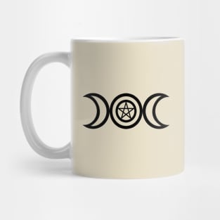 Triple Moon Symbol Mug